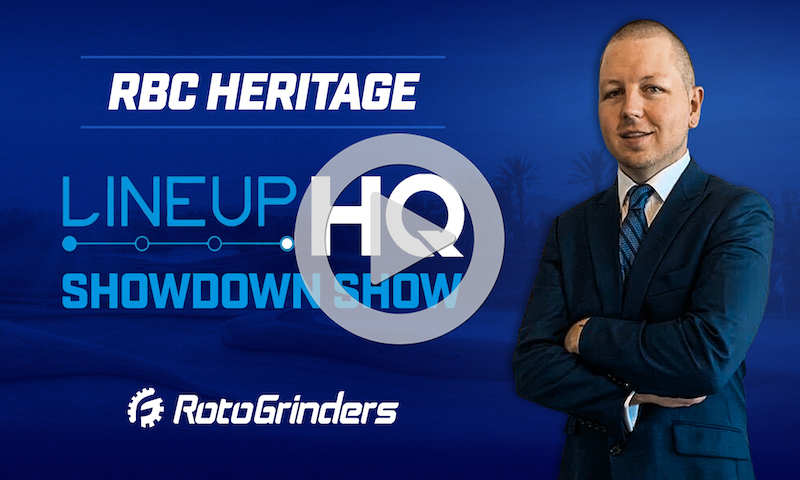 Premium PGA Final Round Showdown Lineup Builder: RBC Heritage