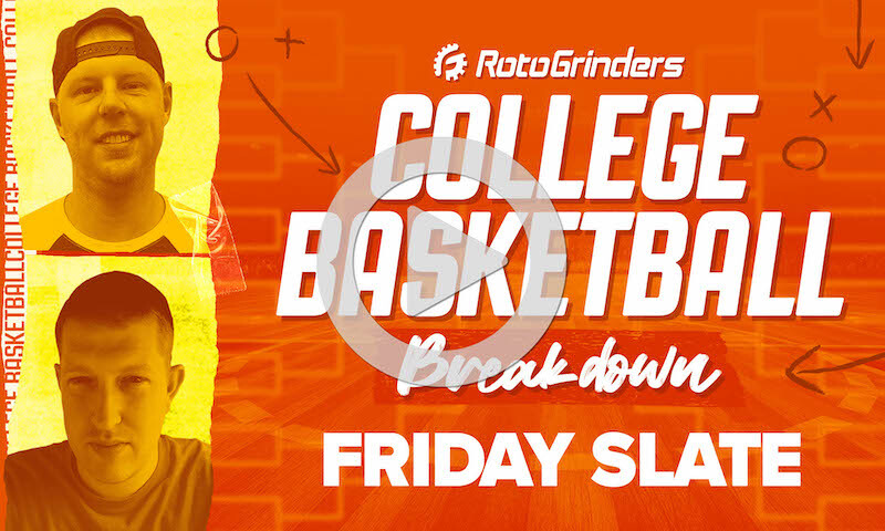 Premium College Basketball DFS Show - Friday Slate