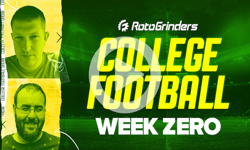 Premium College Football DFS Roundtable - FREE For Week 0