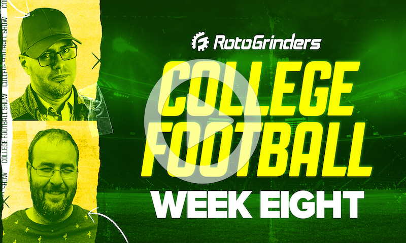 Premium College Football DFS Roundtable - Week 8