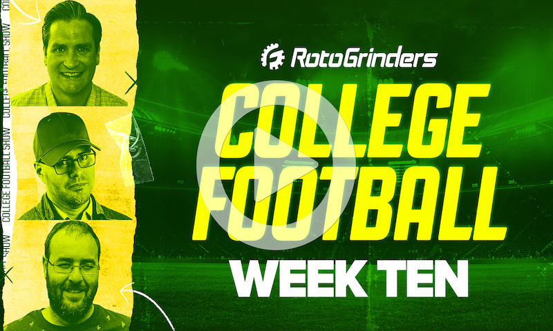 Premium College Football DFS Roundtable - Week 10