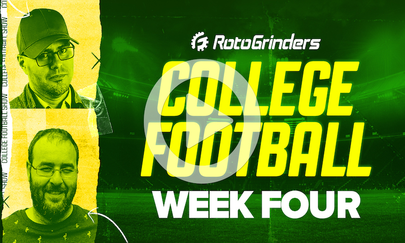 Premium College Football DFS Roundtable - Week 4