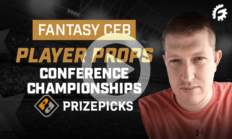 CFB Player Props on PrizePicks - Conference Championships
