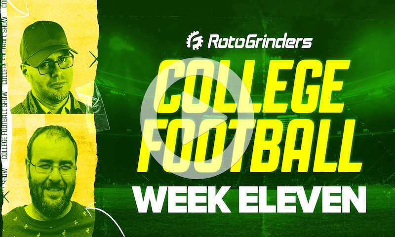 Premium College Football DFS Roundtable - Week 11