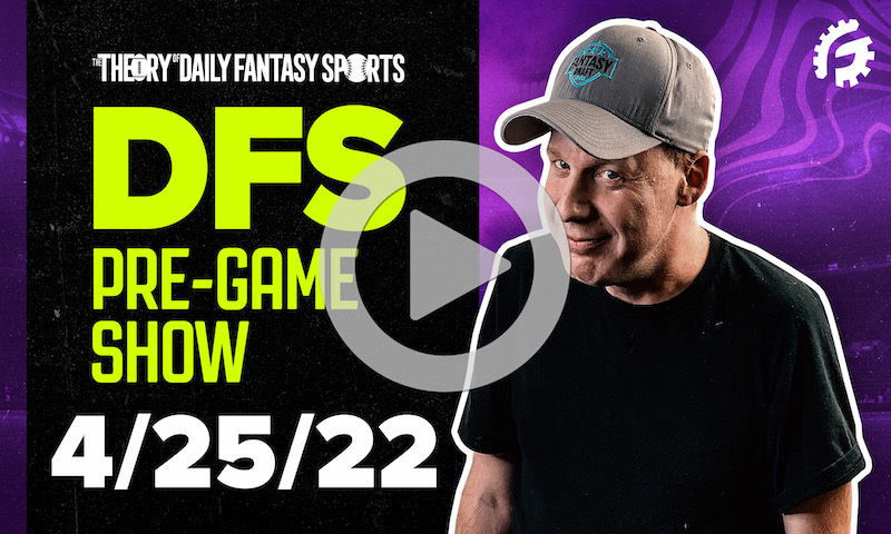 DFS Pre-Game Show - Mondays With McCool: 4/25/22