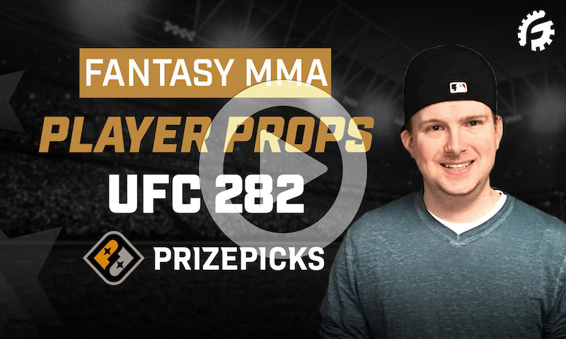 MMA Player Props on PrizePicks - UFC 282