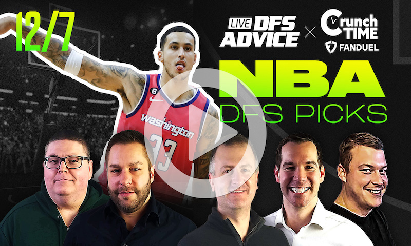 GrindersLive / Crunch Time - 12/7/22 NBA DFS Picks & Strategy