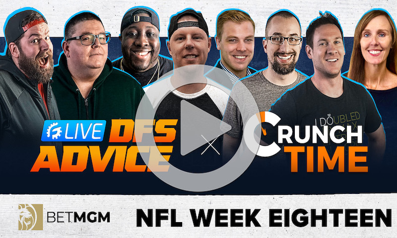 GrindersLive - Week 18 NFL DFS Picks & Strategy
