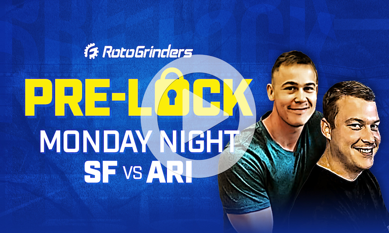 NFL DFS Showdown Pre-Lock Show - Week 11 (SF vs ARI)