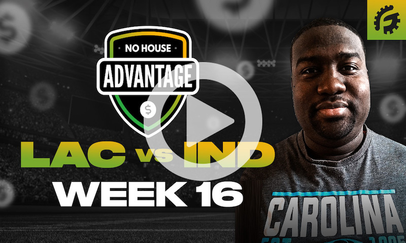 NFL Player Props on No House Advantage - LAC vs IND
