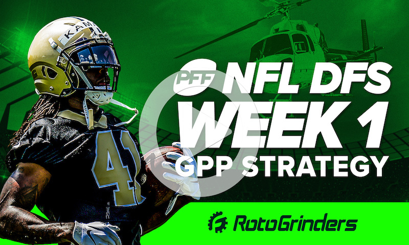 NFL DFS Pro Football Focus Show - Week 1