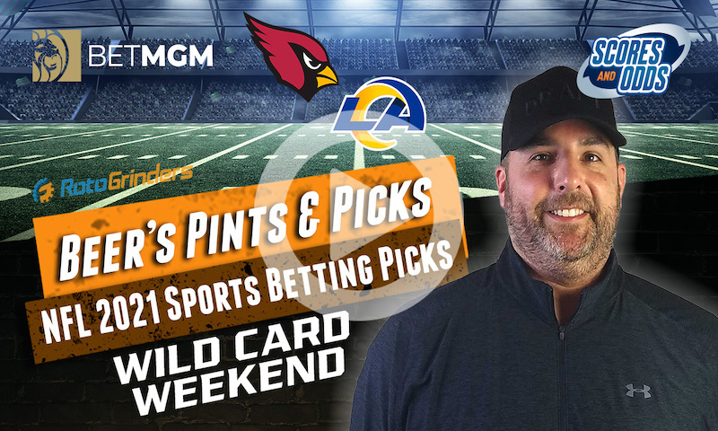 NFL Wild Card Weekend Sports Bets Presented by BetMGM | Pints & Picks