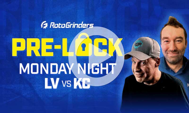 NFL DFS Showdown Pre-Lock Show - Week 5 (LV vs KC)