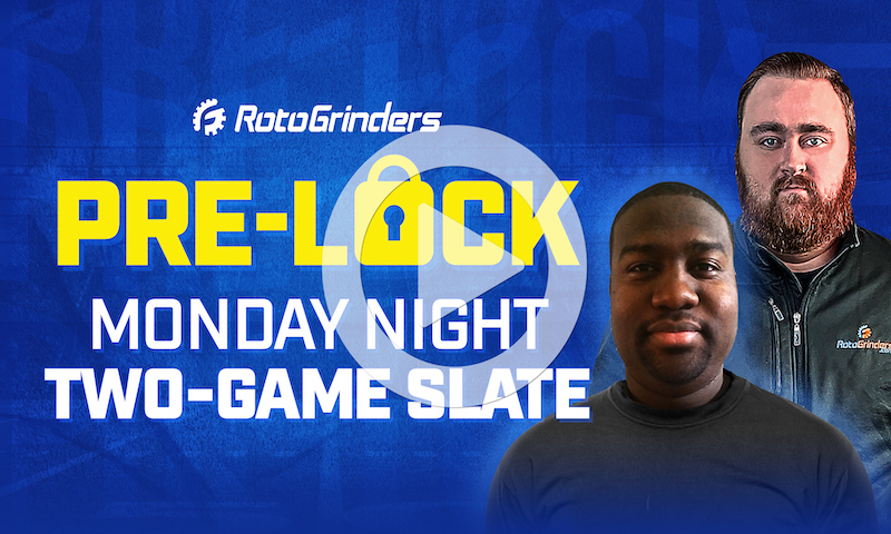 NFL DFS Showdown Pre-Lock Show - Week 2 (MNF)