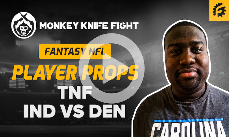 NFL Monkey Knife Fight Player Props - IND vs DEN