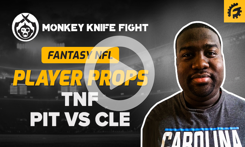 NFL Monkey Knife Fight Player Props - PIT vs CLE