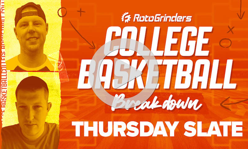 Premium College Basketball DFS Show - Thursday Slate