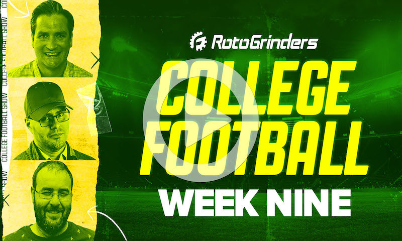 Premium College Football DFS Roundtable - Week 9
