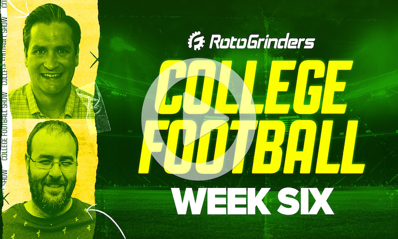 Premium College Football DFS Roundtable - Week 6