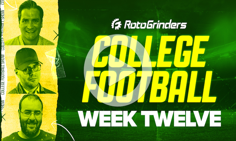 Premium College Football DFS Roundtable - Week 12