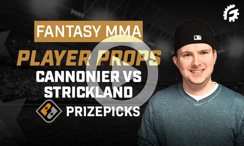 MMA Player Props on PrizePicks - Cannonier vs Strickland
