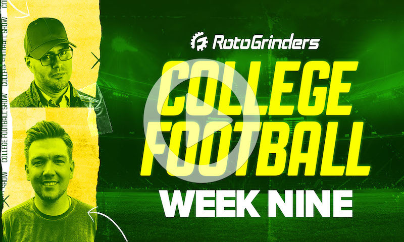 Premium College Football DFS Breakdown - Week 9