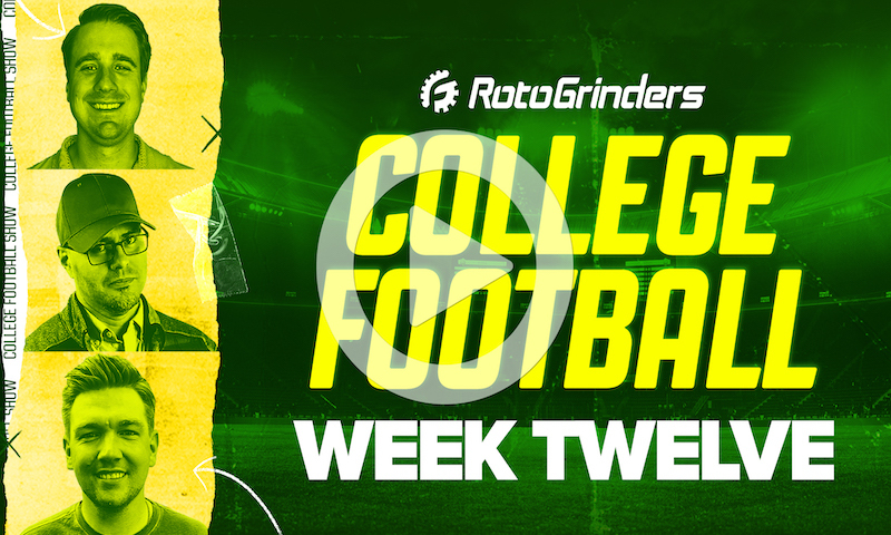 Premium College Football DFS Breakdown - Week 12