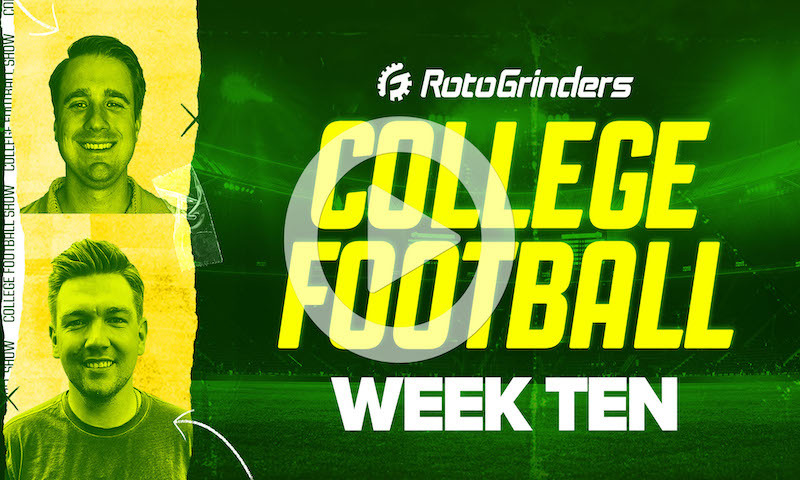 Premium College Football DFS Breakdown - Week 10