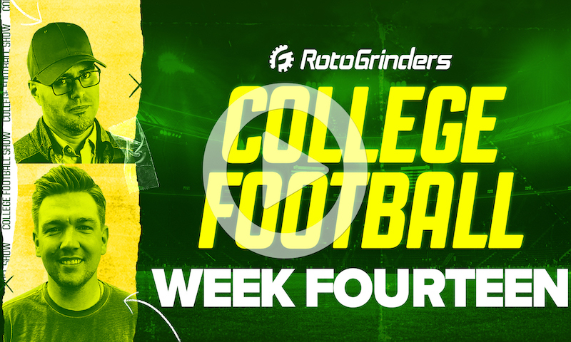 Premium College Football DFS Breakdown - Week 14