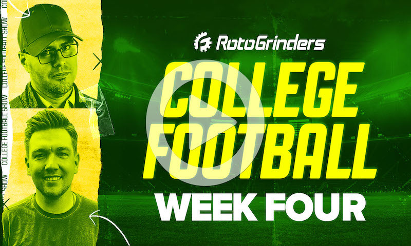 Premium College Football DFS Breakdown - Week 4