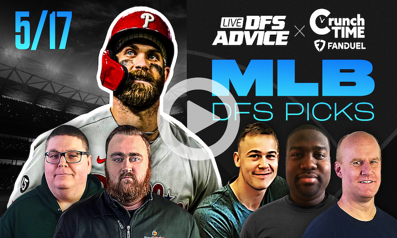 GrindersLive / Crunch Time - 5/17/23 MLB DFS Picks & Strategy - Early Slate