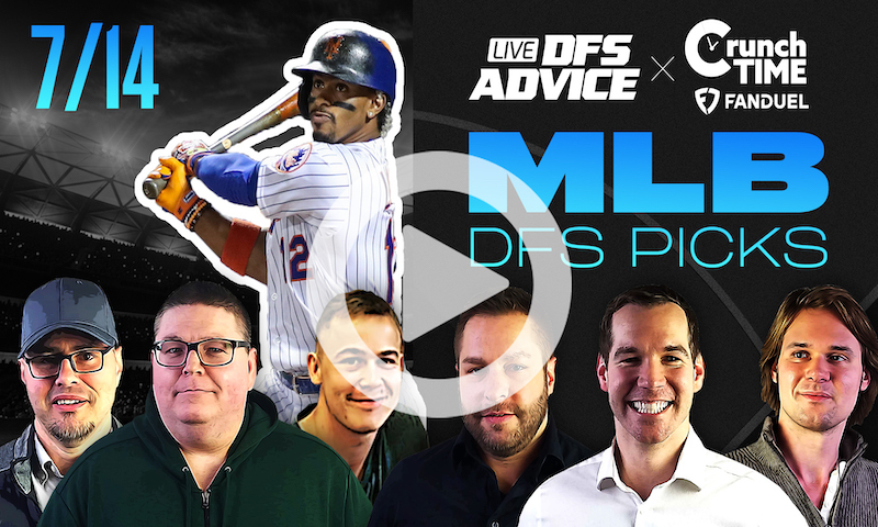 GrindersLive / Crunch Time - 7/14/23 MLB DFS Picks & Strategy