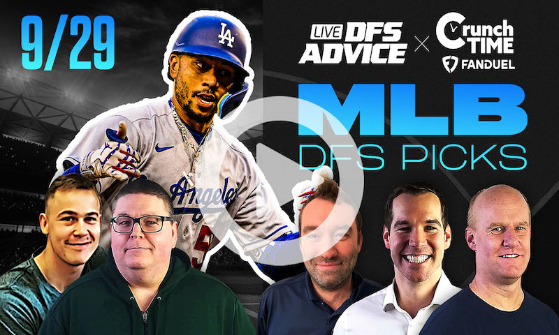 GrindersLive / Crunch Time - 9/29/23 MLB DFS Picks & Strategy