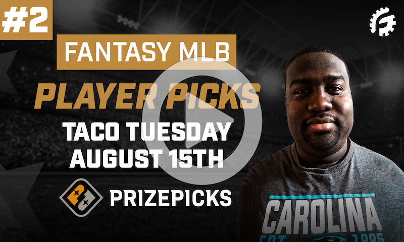 MLB Fantasy Pick'em on PrizePicks - Tuesday, August 15th (2 of 2)