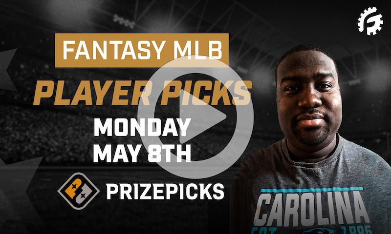 MLB Fantasy Player Picks on PrizePicks - Monday, May 8th