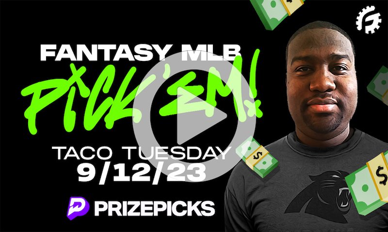 MLB Fantasy Pick'em on PrizePicks: Taco Tuesday, 9/12/23
