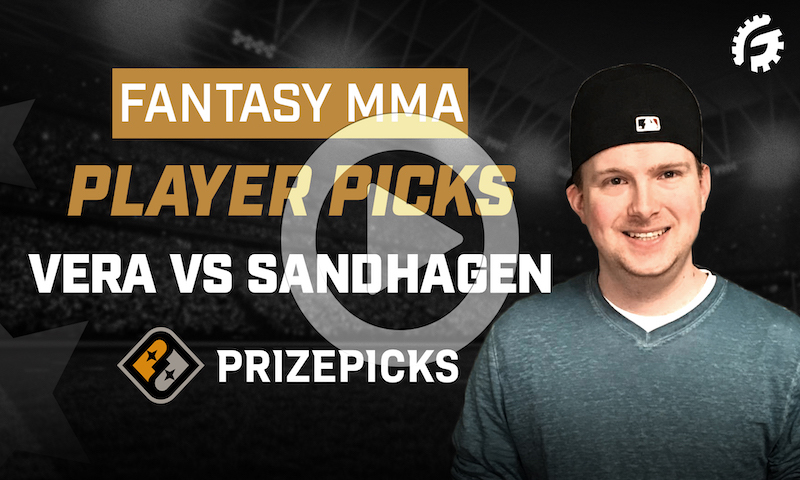 MMA Player Picks on PrizePicks - Vera vs Sandhagen