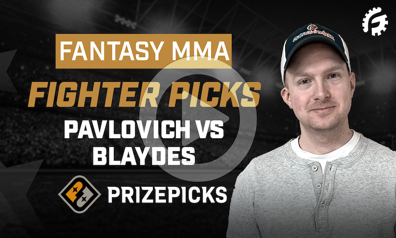 MMA Player Picks on PrizePicks - Pavlovich vs Blaydes