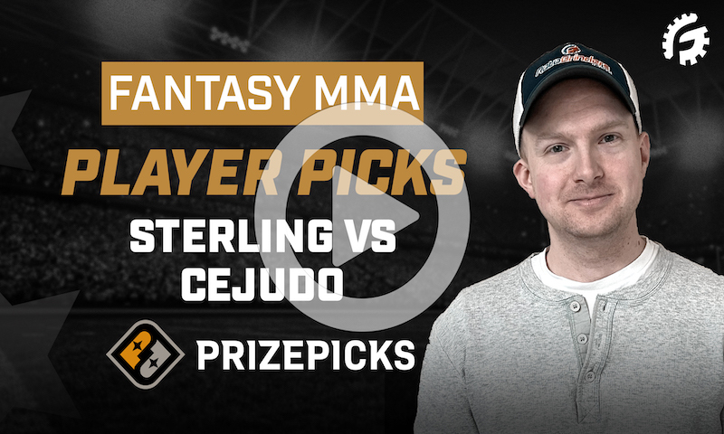 MMA Fantasy Pick'em on PrizePicks - Sterling vs Cejudo