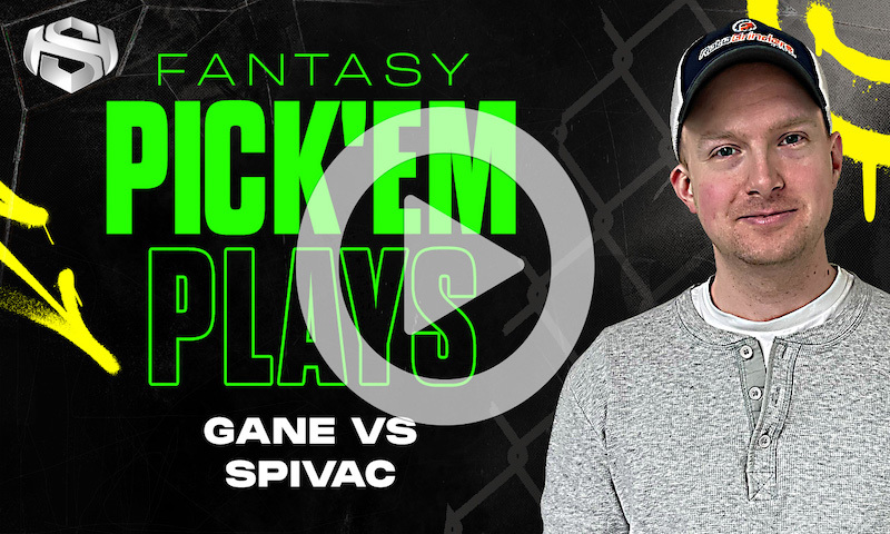 MMA Fantasy Pick'Em Plays for StatHero - Gane vs Spivac
