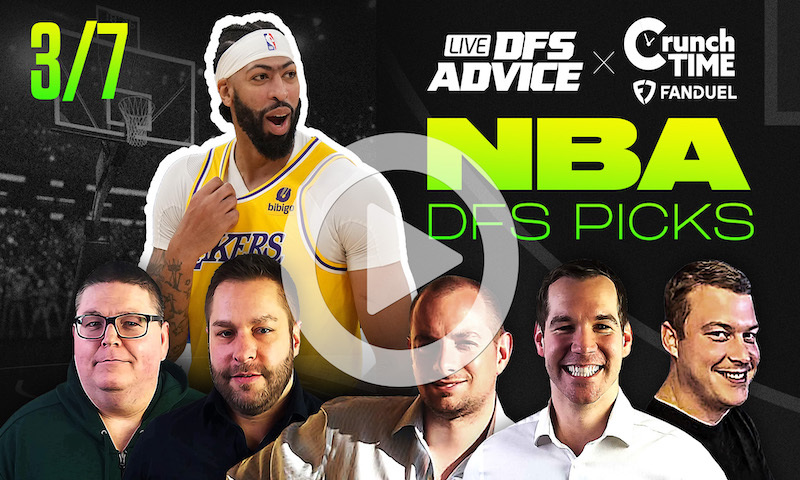 GrindersLive / Crunch Time - 3/7/23 NBA DFS Picks & Strategy
