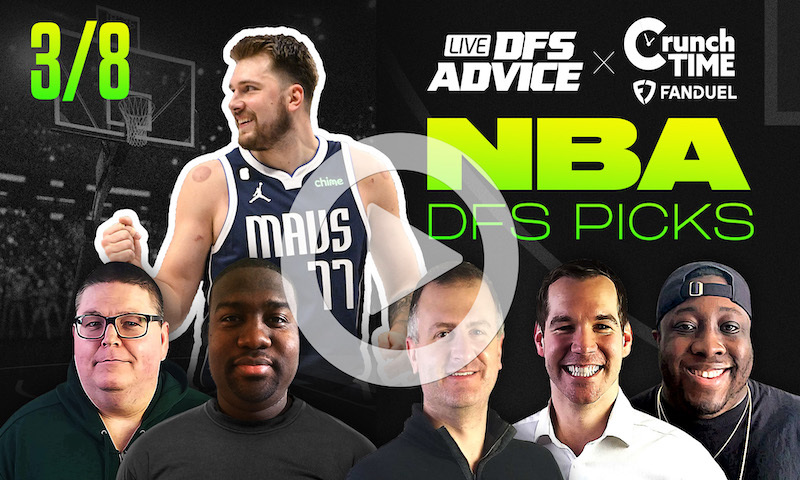 GrindersLive / Crunch Time - 3/8/23 NBA DFS Picks & Strategy