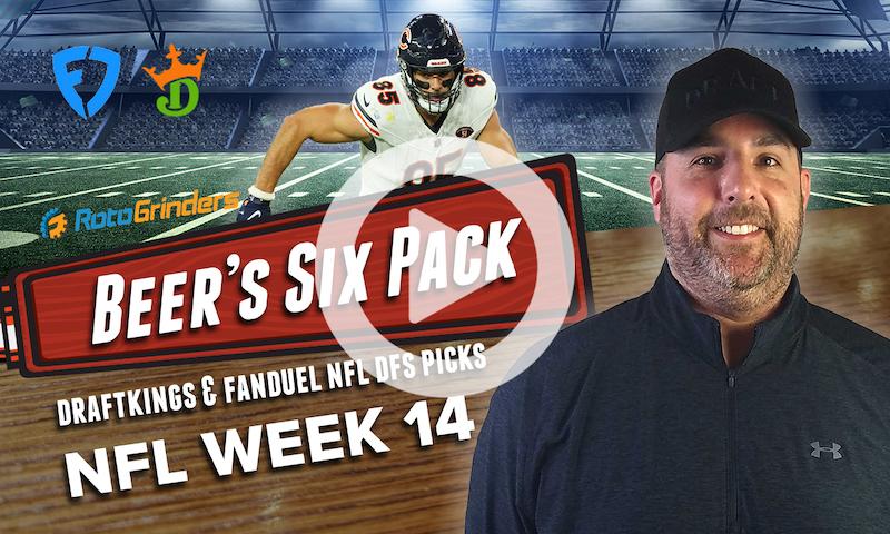 DraftKings and FanDuel NFL Six Pack: Week 14
