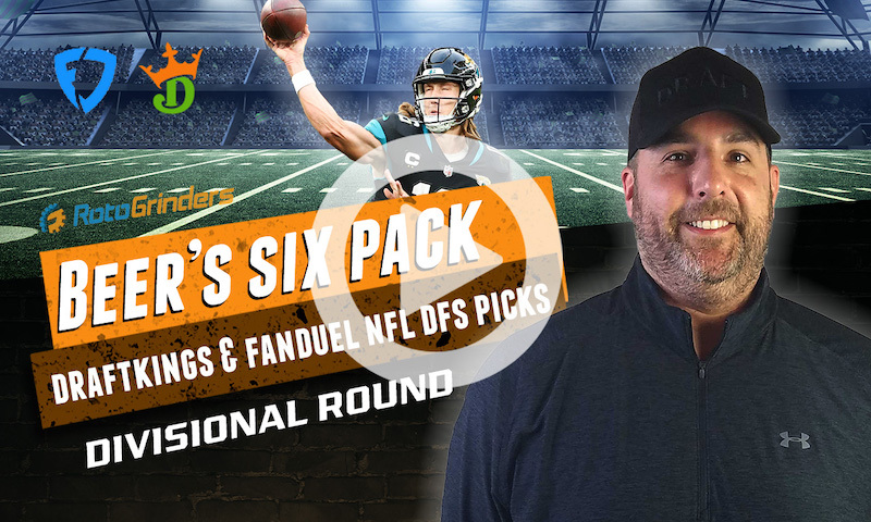 DraftKings and FanDuel NFL Six-Pack: Divisional Round