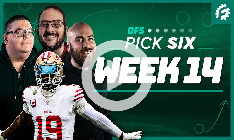 FanDuel & DraftKings NFL DFS Pick Six (Week 14)
