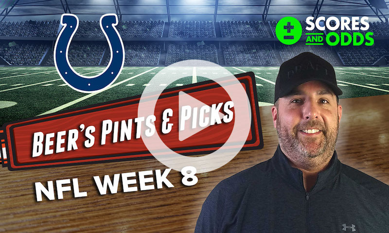 NFL Best Bets for Week 8: Pints & Picks presented by ScoresAndOdds