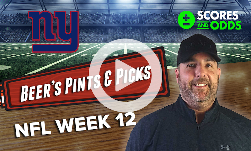 NFL Best Bets for Week 12: Pints & Picks presented by ScoresAndOdds