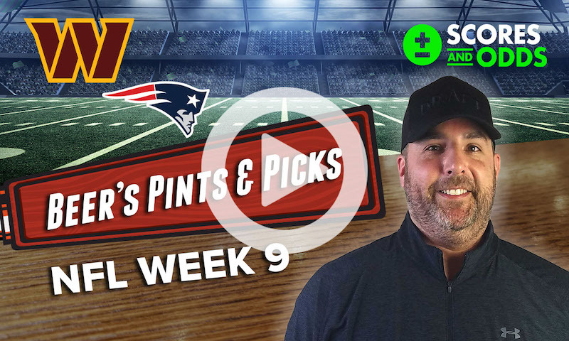 NFL Best Bets for Week 9: Pints & Picks presented by ScoresAndOdds
