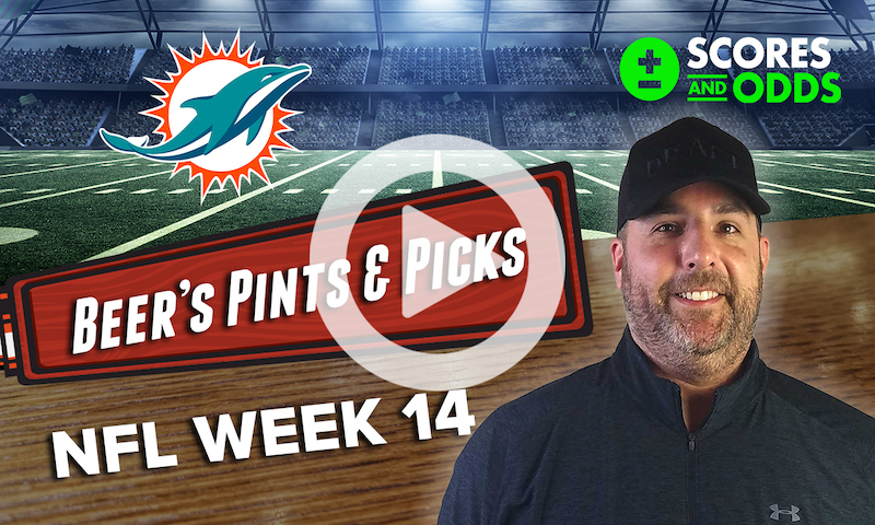NFL Best Bets for Week 14: Pints & Picks presented by ScoresAndOdds
