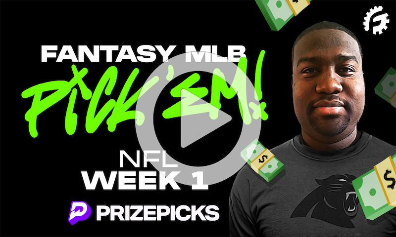 NFL Fantasy Pick'em on PrizePicks - Week 1 Sunday Slate